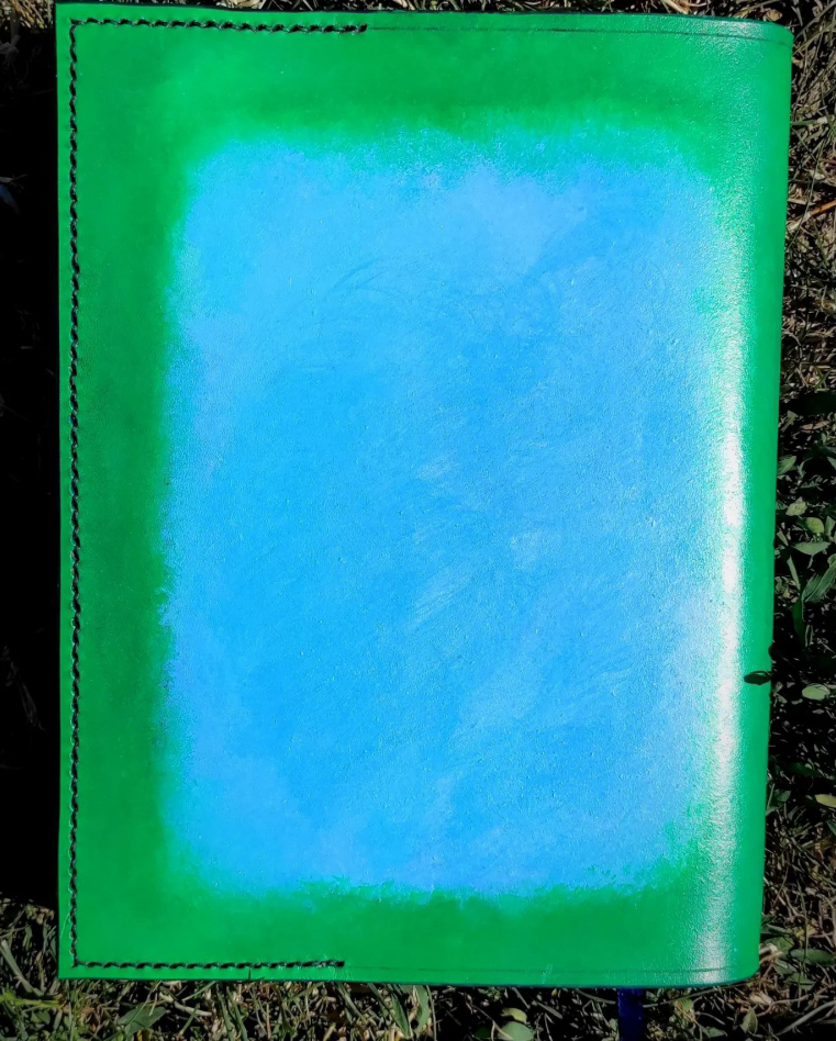 Carnet cuir cerf — vue 1