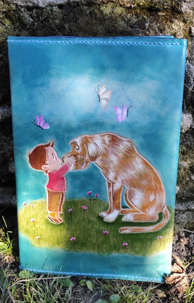 Carnet Chien et Enfant — vue 1