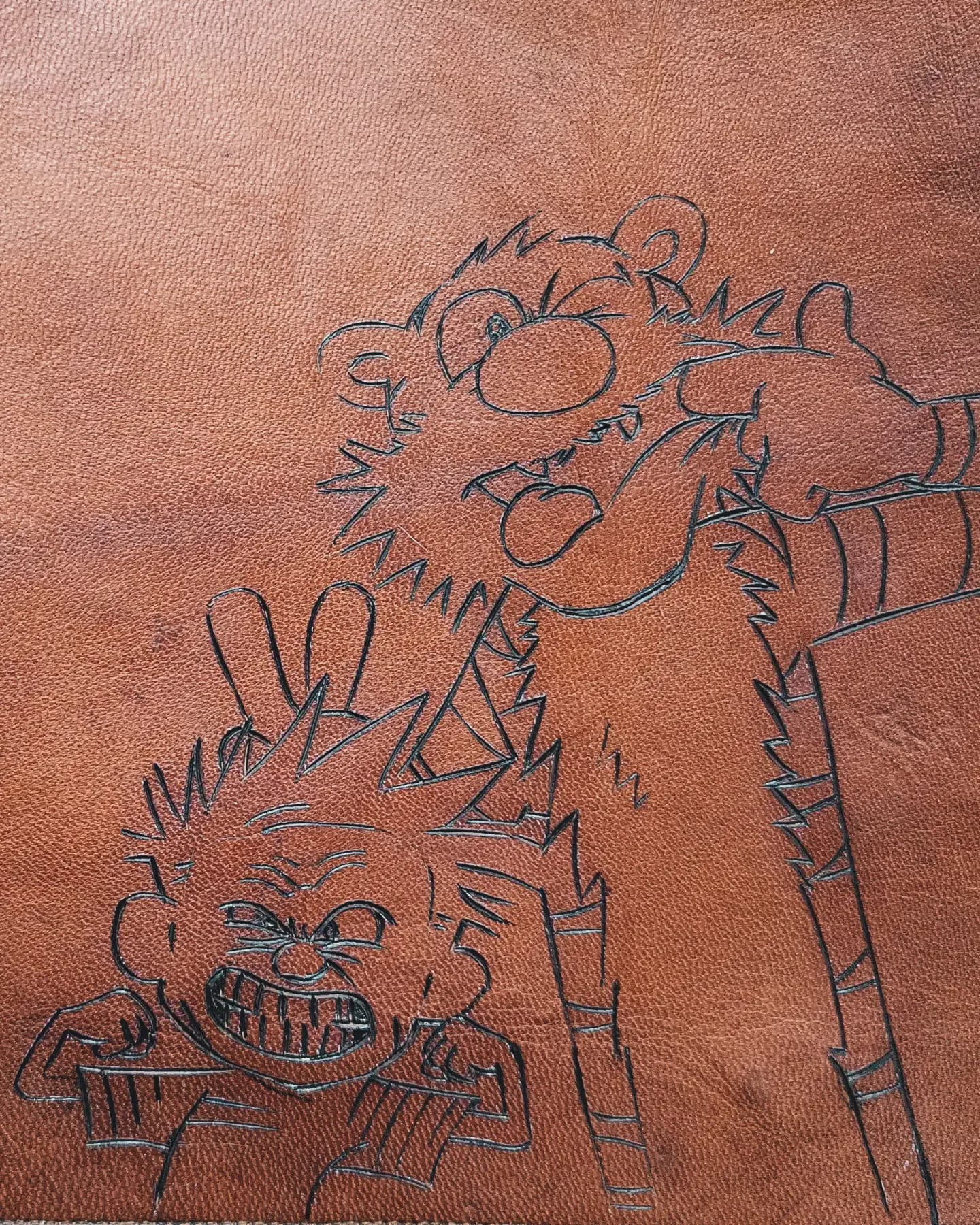 Sacoche Calvin et Hobbes — vue 2