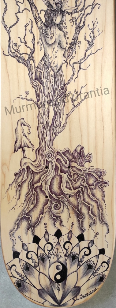 Skate Femme Arbre — vue 2