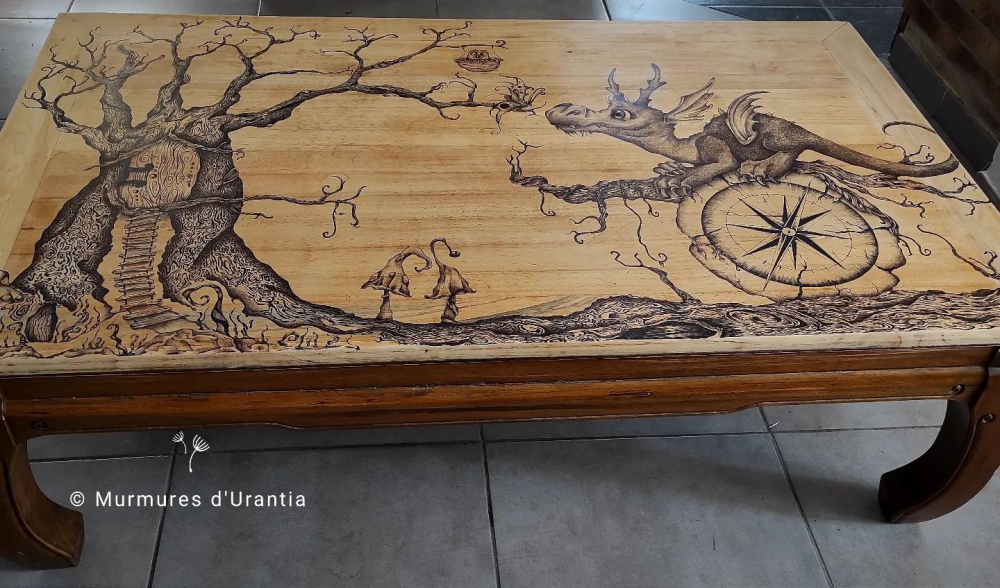 Table dragon — vue 1
