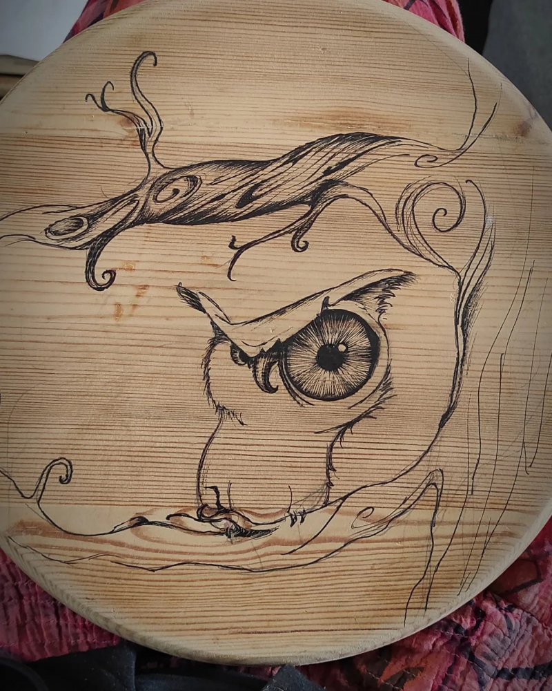 Tabouret Hibou — vue 4